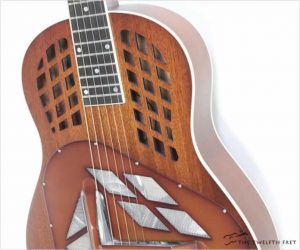  National M1 Tricone Wood Body Resophonic Guitar