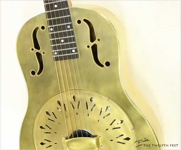 ギター National Reso-Phonic Raw Series Brass National Raw Series Resophonic Guitars - The Twelfth Fret