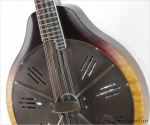 National RM1 Maple Walnut Resophonic Mandolin, 2010