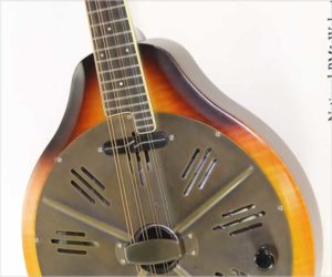  National RM1 Walnut Resophonic Mandolin Sunburst, 2010