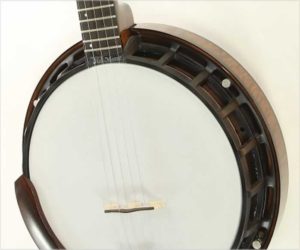   Nechville Midnight Dot Phantom Banjo, Walnut Stain