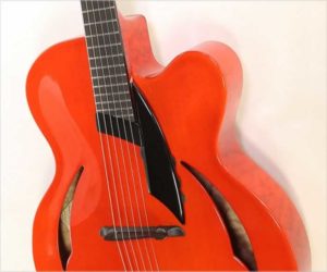    Peter Hopkins Tessa Nova Archtop Electric Guitar Red, 2009