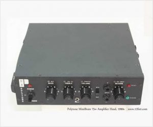  Polytone MiniBrain 75w Amplifier Head, 1990s