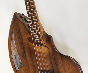  Ray's Rootworks Shellback Baritone Ukulele, Cedar and Cherry, 2017