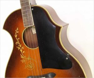   Recording King KayKraft Venetian Tenor Style B Guitar, 1931