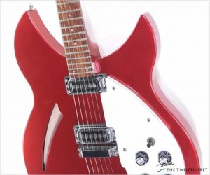   Rickenbacker 330 Ruby Red Thinline Electric, 2014
