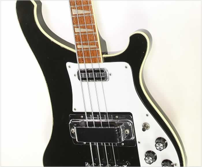 Rickenbacker 4001 Bass JetGlo Black, 1973 | archive.12fret.com