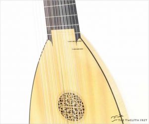  Schreiner Swan Neck Baroque 13-Course Theorbo Lute, 1996