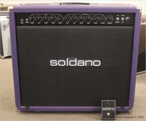  Soldano Lucky 13 50 Watt 2x12 Combo Amp Purple, 2008