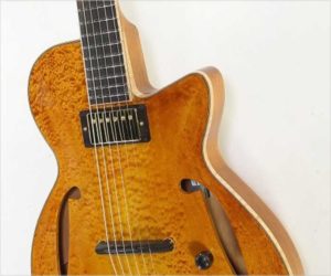  Harrison GB Custom Blister Maple Top Thinline Archtop, 2019