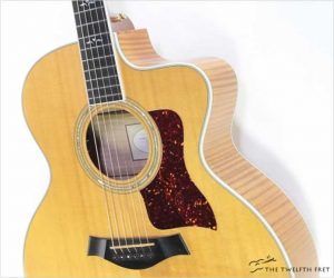 Taylor 615ce Jumbo Cutaway Acoustic Natural, 2000