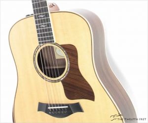   Taylor 810e DLX Dreadnought Steel String Natural, 2016
