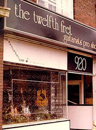 The Twelfth Fret Store Front 1977 The Twelfth Fret Store Front 1977