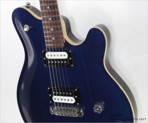 !!! Tuttle Custom Carved Top Trans Blue, 2011