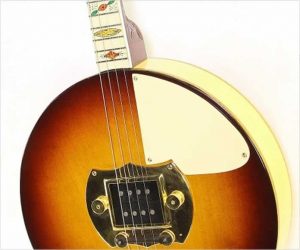  Vega Deluxe Electric Tenor Banjo Sunburst Restored, 1937