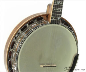   Wildwood Paragon LH Left Handed 5-String Banjo, 2013