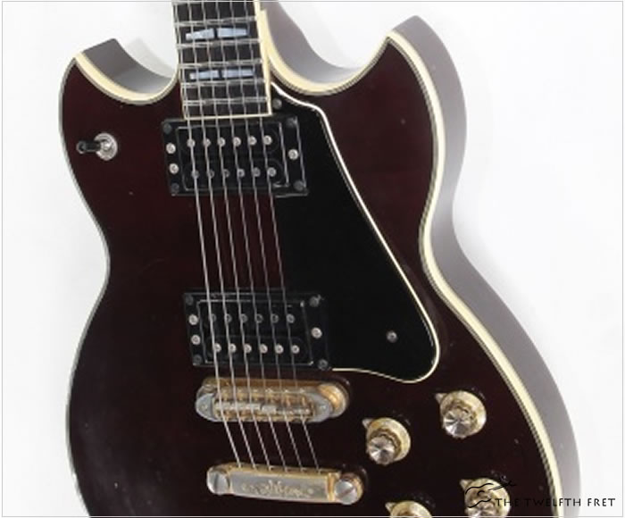 Yamaha SG2000 Wine Red, 1977 | archive.12fret.com