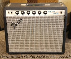    Fender Princeton Reverb Silverface Amplifier, 1979