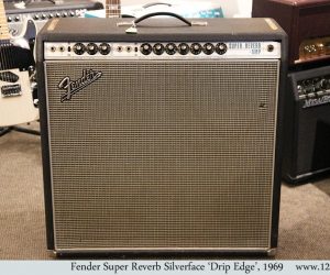 Fender Super Reverb Silverface 'Drip Edge', 1969