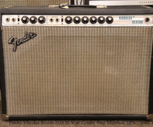  Fender Vibrolux Reverb Combo Amp Silverface, 1976