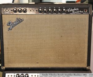    Fender Vibrolux Reverb Amplifier Blackface 1965