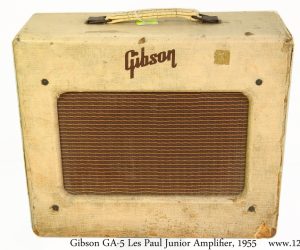  Gibson GA5 Les Paul Junior Amplifier, 1955