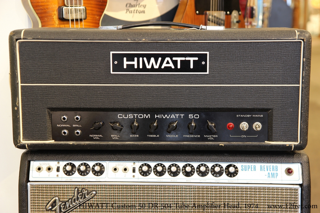 ALBIT製　Hiwatt dr504 ALBIT製 Hiwatt dr504 Hiwatt DR504 Custom 50 Watt Guitar Amplifier