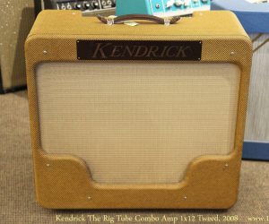  Kendrick The Rig Tube Combo Amp 1x12 Tweed, 2008