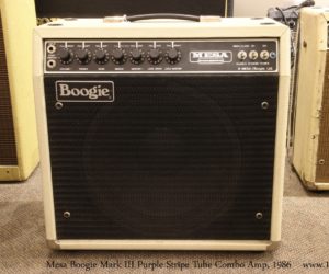 Mesa Boogie Mark III Purple Stripe Tube Combo Amp, 1986