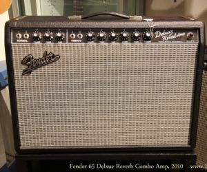  Fender 65 Deluxe Reverb Combo Amp, 2010
