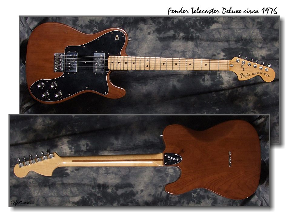 Fender Telecaster Deluxe 1976 - archive.12fret.com