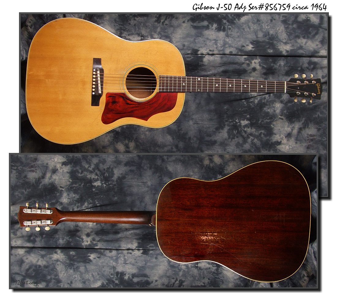 Gibson J-50 ADJ 1969 - archive.12fret.com