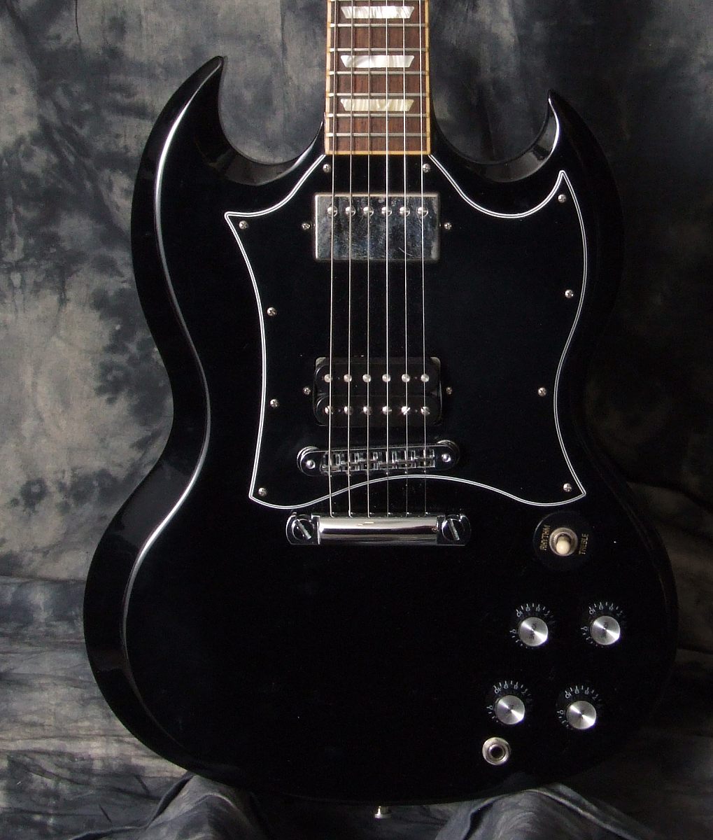 Gibson SG ブラックエレキギター Gibson SG Standard 2007 - archive.12fret.com