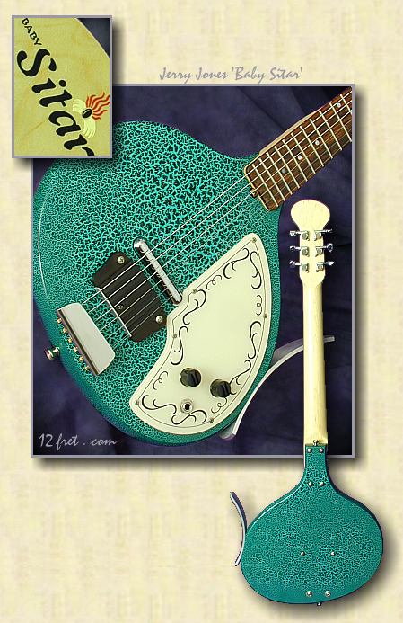 Jerry Jones Baby Sitar - archive.12fret.com