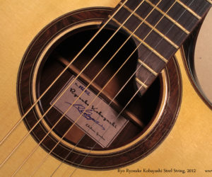  Ryo Ryosuke Kobayashi Steel String, 2012