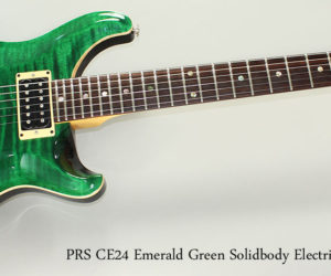   2008 PRS CE24 Emerald Green Solidbody Electric Guitar