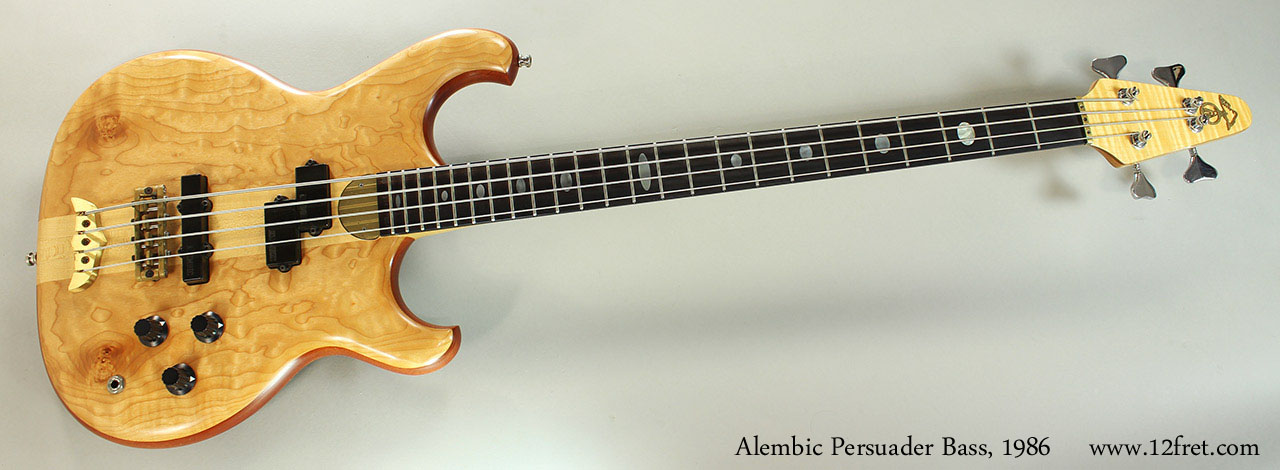 1986 Alembic Persuader Bass | archive.12fret.com
