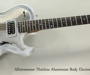  Allstrummer Thinline Aluminum Body Electric Guitar, 2000