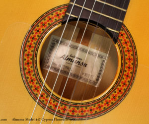 Almansa 447 Cypress Flamenco Guitar (consignment) SOLD