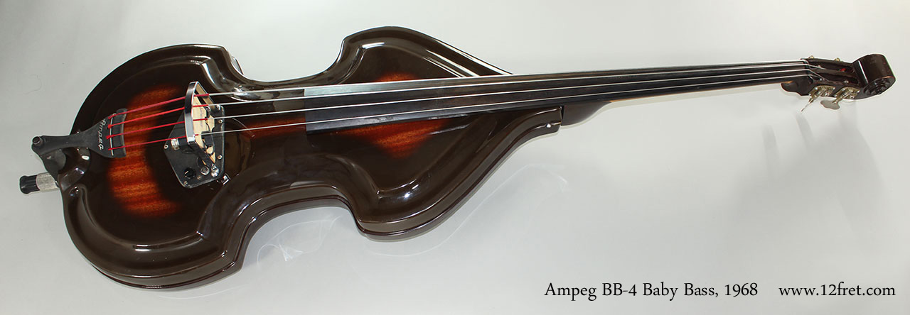 Ampeg BB-4 Baby Bass エレクトリック・アップライトベース 1968 Ampeg BB-4 Baby Bass | archive.12fret.com