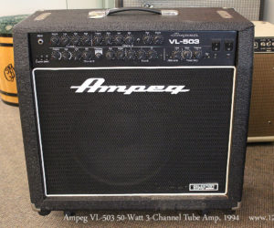  1994 Ampeg VL-503 50-Watt 3-Channel Tube Amp