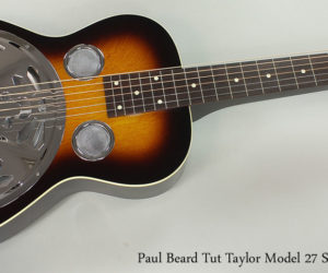  Paul Beard Tut Taylor Model 27 Squareneck