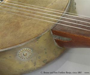  C. Bruno and Son Banjo, circa 1867