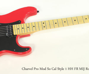   2010 Charvel Pro Mod So Cal Style 1 HH FR MIJ Rocket Red