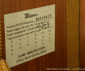 Michael Clark Wateree 1x12 Combo Amp (consignment) No Longer Available