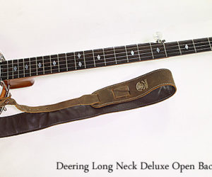  Deering Long Neck Deluxe Open Back Banjo, 1988