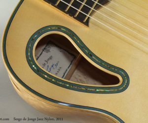  Sergei De Jonge Maple Jazz Nylon 2011