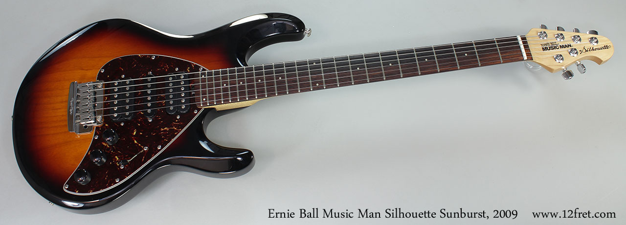 2009 Ernie Ball Music Man Silhouette Sunburst | archive.12fret.com