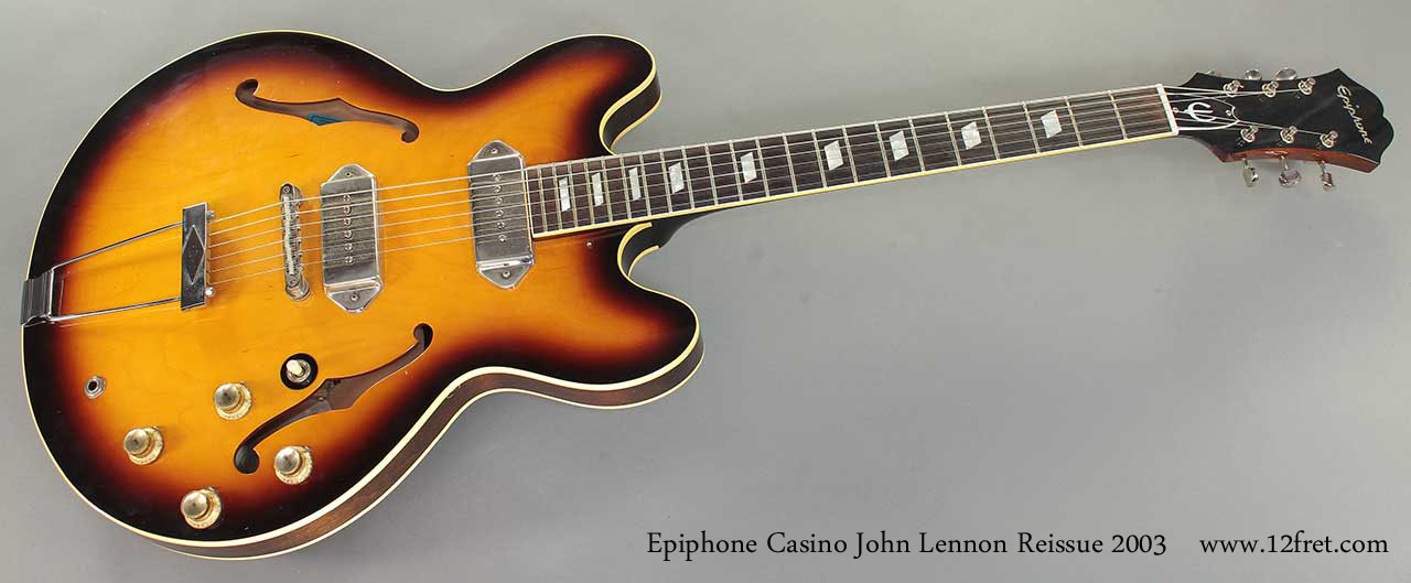 2003 Epiphone Casino John Lennon Thinline | archive.12fret.com