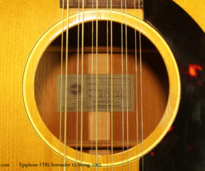 1965 Epiphone FT85 Serenader 12-String Acoustic ()